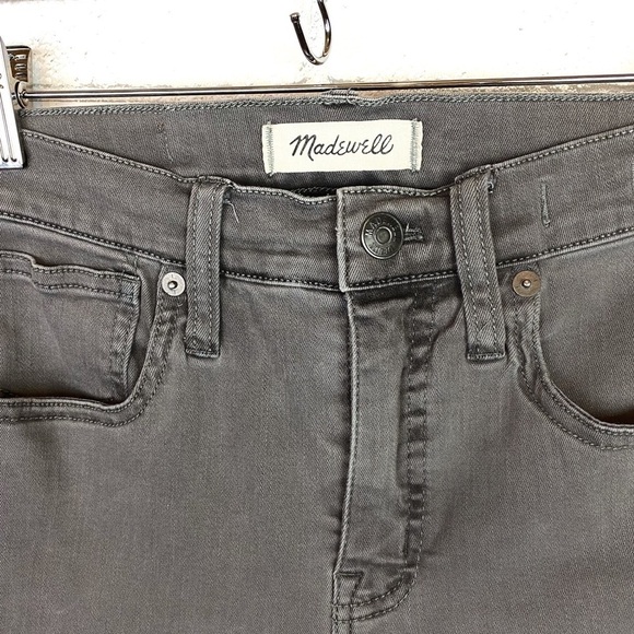 MADEWELL 9"  Skinny Jean Raw Hem - Picture 7 of 10